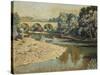 Bridge over the Allier-Roger Fry-Stretched Canvas