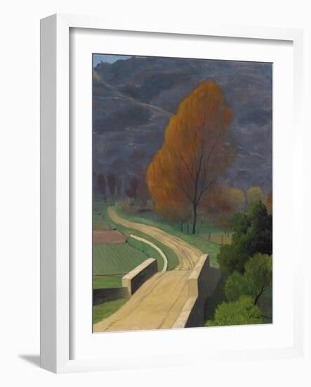 Bridge over the Beal, 1922-Félix Vallotton-Framed Giclee Print