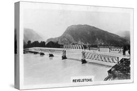 Bridge over the Columbia River, Revelstoke, British Columbia, Canada, C1920S-null-Stretched Canvas