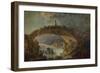 Bridge over the Falls-Hubert Robert-Framed Giclee Print