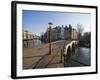 Bridge over the Keizersgracht Canal, Amsterdam, Netherlands, Europe-Amanda Hall-Framed Photographic Print