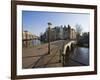 Bridge over the Keizersgracht Canal, Amsterdam, Netherlands, Europe-Amanda Hall-Framed Photographic Print