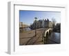 Bridge over the Keizersgracht Canal, Amsterdam, Netherlands, Europe-Amanda Hall-Framed Photographic Print