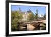 Bridge over the Lahn River and Medieval Old University Buildings, Marburg, Hesse, Germany, Europe-Nick Upton-Framed Photographic Print