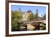 Bridge over the Lahn River and Medieval Old University Buildings, Marburg, Hesse, Germany, Europe-Nick Upton-Framed Photographic Print