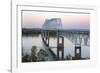 Bridge over the Mississippi River at Chester, Illinois-Gayle Harper-Framed Photographic Print