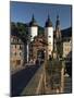 Bridge Over the Neckar River, Heidelburg, Baden Wurttemberg, Germany-Gavin Hellier-Mounted Photographic Print