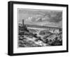 Bridge over the Niagara, Canada, 19th Century-null-Framed Giclee Print