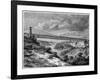 Bridge over the Niagara, Canada, 19th Century-null-Framed Giclee Print