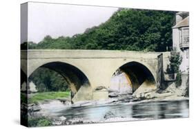 Bridge over the River Allan, Bridge-Of-Allan, Stirling, 1926-null-Stretched Canvas