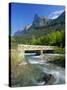 Bridge Over the River Arazas, Huesca (Pyrenees), Ordesa National Park, Aragon, Spain, Europe-Ruth Tomlinson-Stretched Canvas