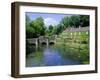 Bridge Over the River Colne, Bibury, the Cotswolds, Oxfordshire, England, UK-Neale Clarke-Framed Photographic Print