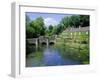 Bridge Over the River Colne, Bibury, the Cotswolds, Oxfordshire, England, UK-Neale Clarke-Framed Photographic Print