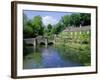 Bridge Over the River Colne, Bibury, the Cotswolds, Oxfordshire, England, UK-Neale Clarke-Framed Photographic Print