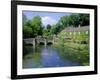 Bridge Over the River Colne, Bibury, the Cotswolds, Oxfordshire, England, UK-Neale Clarke-Framed Photographic Print