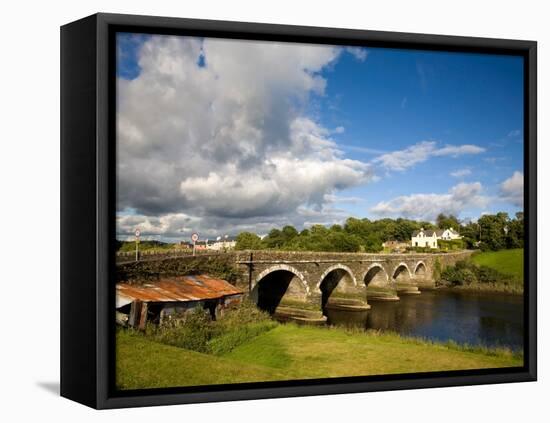 Bridge over the River Ilen Near Skibbereen, County Cork, Ireland-null-Framed Stretched Canvas