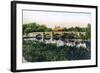 Bridge over the River Thames at Clifton Hampden, 1926-null-Framed Giclee Print