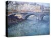 Bridge Over the Seine, Pont De Seine, Paris-Eugène Boudin-Stretched Canvas