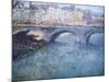 Bridge Over the Seine, Pont De Seine, Paris-Eugène Boudin-Mounted Giclee Print