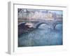 Bridge Over the Seine, Pont De Seine, Paris-Eugène Boudin-Framed Giclee Print