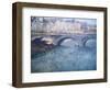 Bridge Over the Seine, Pont De Seine, Paris-Eugène Boudin-Framed Giclee Print