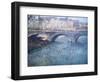 Bridge Over the Seine, Pont De Seine, Paris-Eugène Boudin-Framed Giclee Print