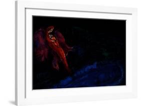 Bridge over the Seine-Marc Chagall-Framed Art Print