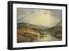 Bridge over the Usk-J M W Turner-Framed Giclee Print