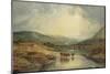 Bridge over the Usk-J M W Turner-Mounted Giclee Print