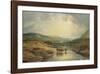 Bridge over the Usk-J M W Turner-Framed Giclee Print