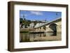 Bridge over the Vienne River, Chinon, Indre Et Loire, Centre, France, Europe-Nathalie Cuvelier-Framed Photographic Print