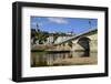 Bridge over the Vienne River, Chinon, Indre Et Loire, Centre, France, Europe-Nathalie Cuvelier-Framed Photographic Print