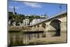 Bridge over the Vienne River, Chinon, Indre Et Loire, Centre, France, Europe-Nathalie Cuvelier-Mounted Photographic Print