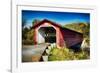 Bridge Over The Waloomsac River-George Oze-Framed Photographic Print