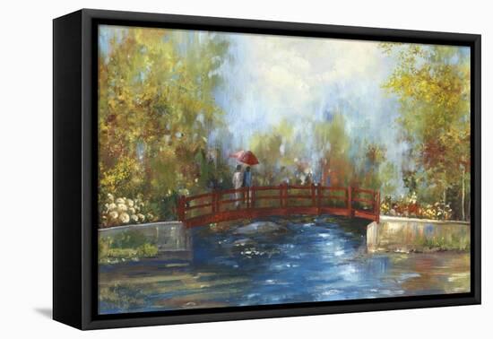 Bridge over the water-Anna Polanski-Framed Stretched Canvas