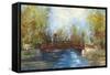 Bridge over the water-Anna Polanski-Framed Stretched Canvas