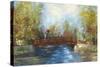 Bridge over the water-Anna Polanski-Stretched Canvas