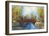 Bridge over the water-Anna Polanski-Framed Premium Giclee Print