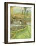 Bridge over the Willow, Bedfield-Timothy Easton-Framed Giclee Print