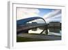 Bridge over Vistula River at Sunrise Time, Krakow, Poland-dziewul-Framed Photographic Print