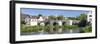Bridge over Wornitz River, Harburg, Romantic Road, Bavarian Swabia, Bavaria, Germany, Europe-Markus Lange-Framed Photographic Print