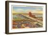 Bridge, Peoria, Illinois-null-Framed Art Print