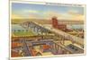 Bridge, Peoria, Illinois-null-Mounted Art Print