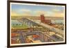 Bridge, Peoria, Illinois-null-Framed Art Print