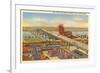 Bridge, Peoria, Illinois-null-Framed Premium Giclee Print