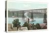 Bridge, Poughkeepsie, New York-null-Stretched Canvas