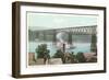 Bridge, Poughkeepsie, New York-null-Framed Art Print