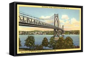 Bridge, Poughkeepsie, New York-null-Framed Stretched Canvas