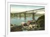 Bridge, Poughkeepsie, New York-null-Framed Premium Giclee Print