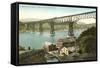 Bridge, Poughkeepsie, New York-null-Framed Stretched Canvas